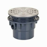 Adj Floor Drain 3 Pvc 5ss R&s Rnd