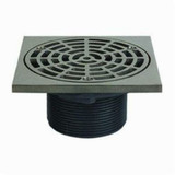 Adj Floor Drain 4 Abs 6nb R&s Rnd L/a