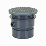 Adj Floor Cleanout 3 Pvc 6ci R&c Rnd L/a