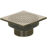Adj Cleanout 4 W/6 1/2" Ni Sq&c L/a
