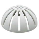 Abs Dome Bottom Strainer White