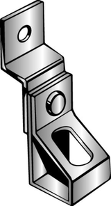 Offset Bracket with Rod Hanger - RO38T