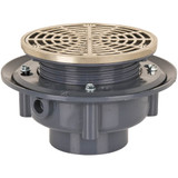 Adj Flashing Drain 2 Pvc 6nb R&s Rnd