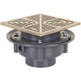 Adj Flashing Drain 3 Pvc 7nb R&s Sq