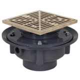 Adj Flashing Drain 3 Pvc 7nb R&s Sq-t