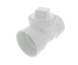 PVC DWV Cleanout Tee W/C.O. Plug (H x H)