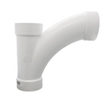 PVC DWV Wye and 1/8 Bend Combo