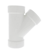 PVC DWV Wye