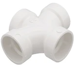 PVC DWV Double Sanitary Tee - 429 Series (H x H x H x H)