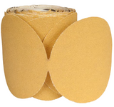Norton 5" PSA 120 Grit Aluminum Oxide Disc Roll (100/Pack)
