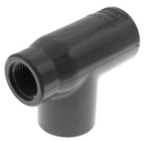 Schedule 80 PVC Reducing Tee (Socket x FPT x Socket)