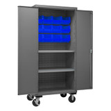 14 Gauge, Mobile Cabinets - H3501M-BLP-12-2S-5295