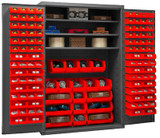 16 Gauge Cabinets With Hook-On-Bins® And Shelves - H2502-138-3S-1795