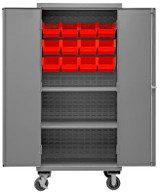 16 Gauge, Mobile Cabinets - H2501M-BLP-12-2S-1795