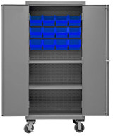 16 Gauge, Mobile Cabinets - H2501M-BLP-12-2S-5295