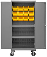 16 Gauge, Mobile Cabinets - H2501M-BLP-12-2S-95