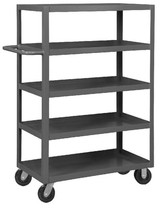 2 / 3 / 4 / 5 Shelf Stock Carts - HRSC-2436-5-3K-95