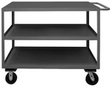 2 / 3 / 4 / 5 Shelf Stock Carts - HRSC-2448-3-3K-TLD-95