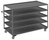 2 / 3 / 4 / 5 Shelf Stock Carts - HRSC-3672-5-95
