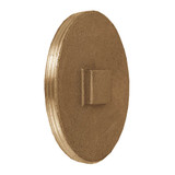 Plug Brass 5 Rsd Sq Head