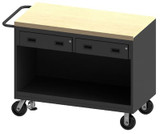 36/48" W Mobile Bench Cabinets - H3413-MT-FL-95