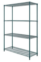 4-Shelf Consumer Grade Wire Shelving - HRWR72-1836LDP