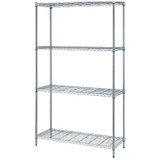 4-Shelf Consumer Grade Wire Shelving - HRWR72-2430LD