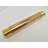 Pipe Nipple Red Brass 1/4" X 5 Nl