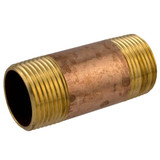 17700338 - Pipe Nipple Red Brass 1 Mip X 4 Long Nl