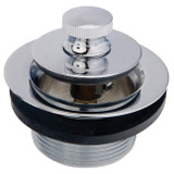 Twist N Close Drain Body Assembly Only Chrome