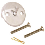 Trip Lever Faceplate W/screws Zinc Chrome