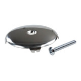 0144287 - One-hole Tub Face Plate Chrome