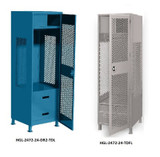 All Welded Heavy Duty Gear Lockers - HGL-2472-18-TF