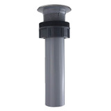 0143329-co Plug Drain 1-1/4"x5 Polypro L/ovrflw W/stopper & Chain