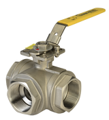 Series 16 Stainless Steel 3-Way Ball Valve