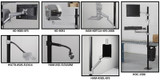 Basic Laminate Worktable - Accessories - HAM-IND-FLEX-ARM
