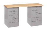 Cabinet And Drawer Work Benches - HDB-3060-W