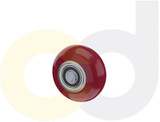 Casterdepot Ergonomic, Top Plate Casters - Poly On Aluminum Wheel - Capacities Up To 1500 Lbs. - HW001.280