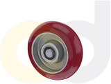 Casterdepot Ergonomic, Top Plate Casters - Poly On Aluminum Wheel - Capacities Up To 1500 Lbs. - HW001.282