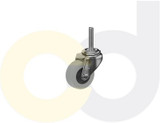Casterdepot Threaded Stem Casters - Thermo-Rubber Wheel - Capacities Up To 110 Lbs. - HC003.159