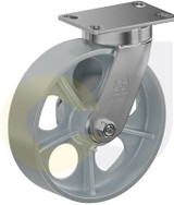 Casterdepot Top Plate Casters - Cast Iron Wheel - Capacities Up To 2500 Lbs. - HC015.95B