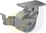 Casterdepot Top Plate Casters - Cast Iron Wheel - Capacities Up To 2500 Lbs. - HC092.467