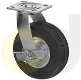 Casterdepot Top Plate Casters - Never-Flat Wheel - Capacities Up To 500 Lbs. - HC000.479