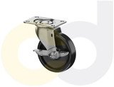 Casterdepot Top Plate Casters - Polyolefin Wheel - Capacities Up To 120 Lbs. - HC014.673