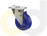 Casterdepot Top Plate Casters - Solid Urethane Wheel - Capacities Up To 350 Lbs. - HC016.A0B
