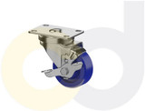 Casterdepot Top Plate Casters - Solid Urethane Wheel - Capacities Up To 350 Lbs. - HC016.A0D