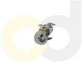 Casterdepot Top Plate Casters - Thermo-Rubber Wheel - Capacities Up To 110 Lbs. - HC003.284