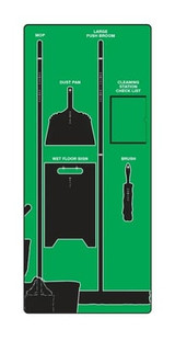 Clean & Mop Store-Boards™ & Combo Kits - PSB109GNBK