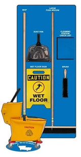 Clean & Mop Store-Boards™ & Combo Kits - PSB121BUWT