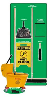 Clean & Mop Store-Boards™ & Combo Kits - PSB121GNBK